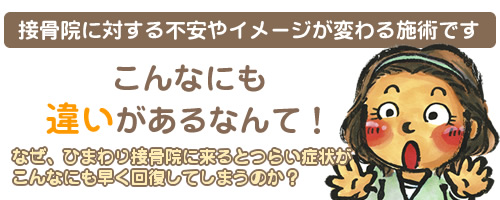 メイン画像【なぜひまわり接骨院はこんなに早く回復する技術をもっているのか?】